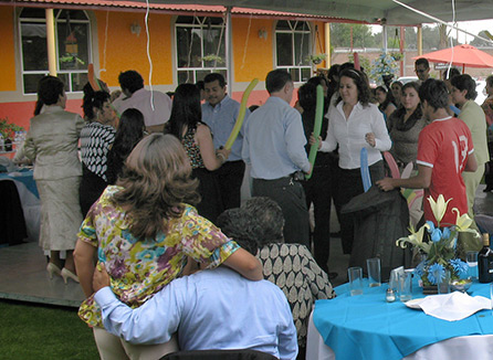 Salón con jardín de fiestas cerca de Texcoco