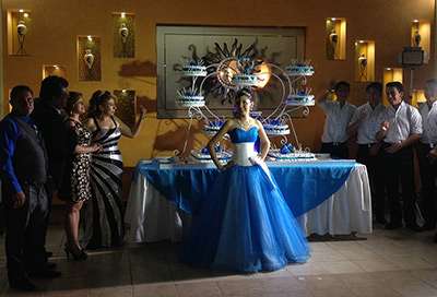 Salón con jardín cerca de Texcoco